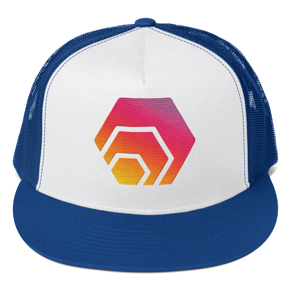 HEX Logo - Embroidered Classic Trucker Snapback - The Pulsican Store