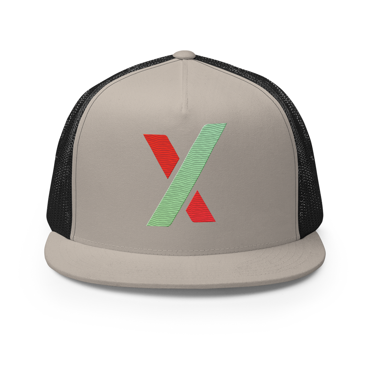 PulseX Logo - Embroidered Classic Trucker Snapback - The Pulsican Store