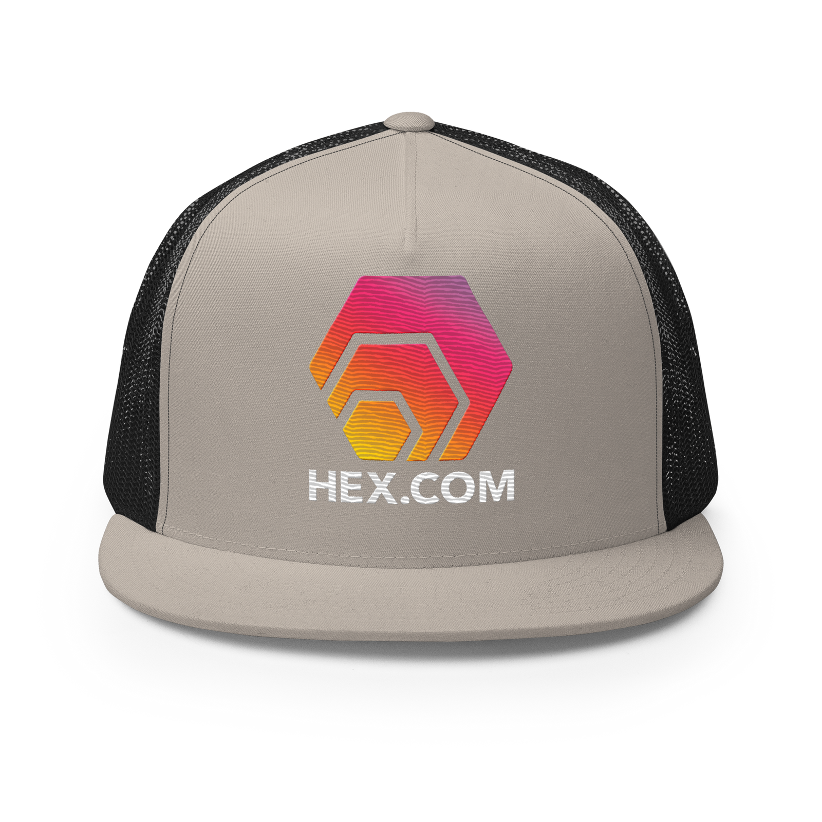 HEX.COM - Embroidered Classic Trucker Snapback - The Pulsican Store
