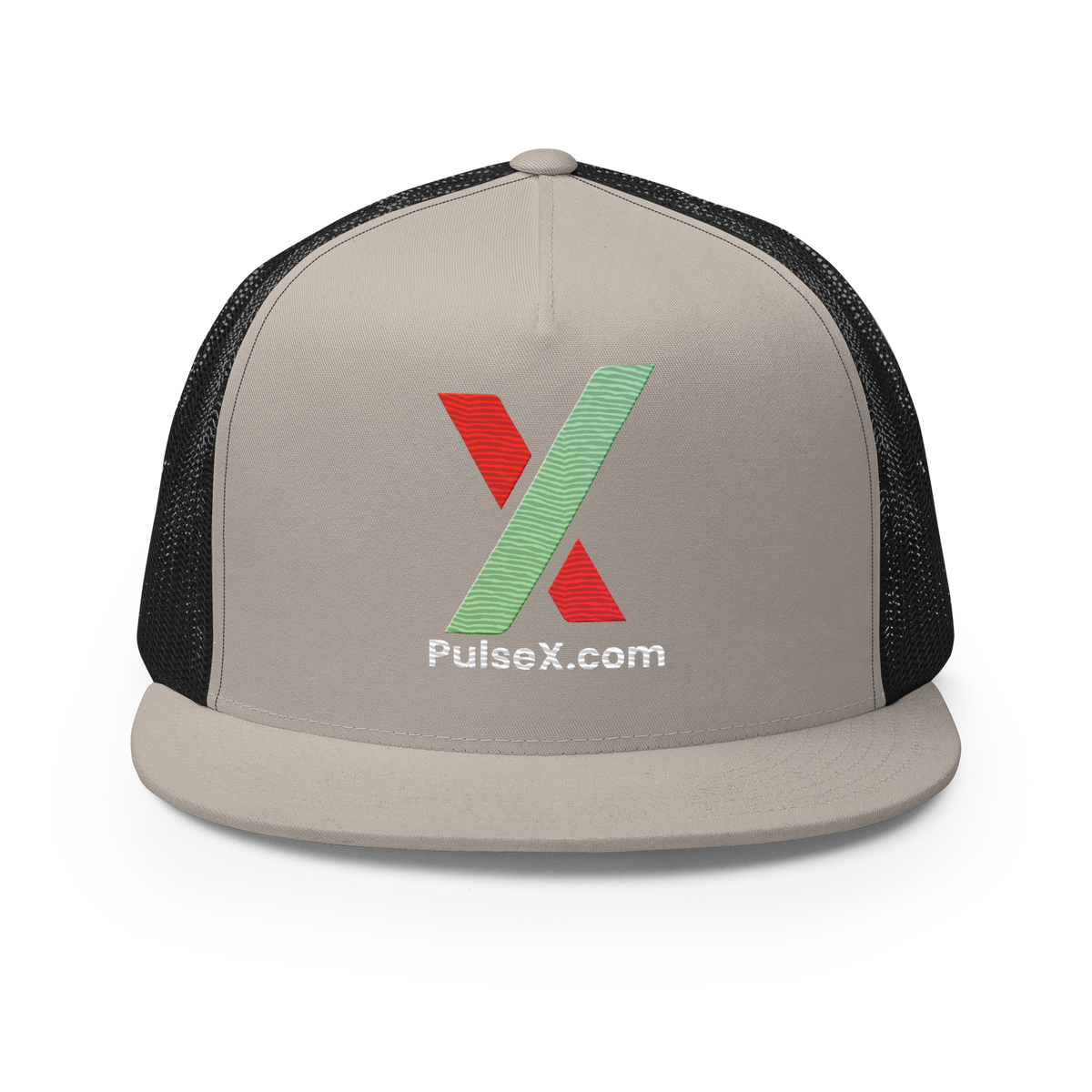 PulseX.com - Embroidered Classic Trucker Snapback - The Pulsican Store