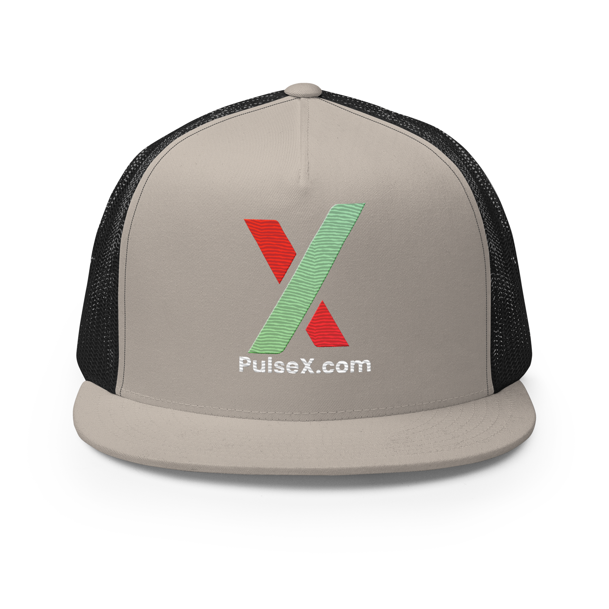 PulseX.com - Embroidered Classic Trucker Snapback