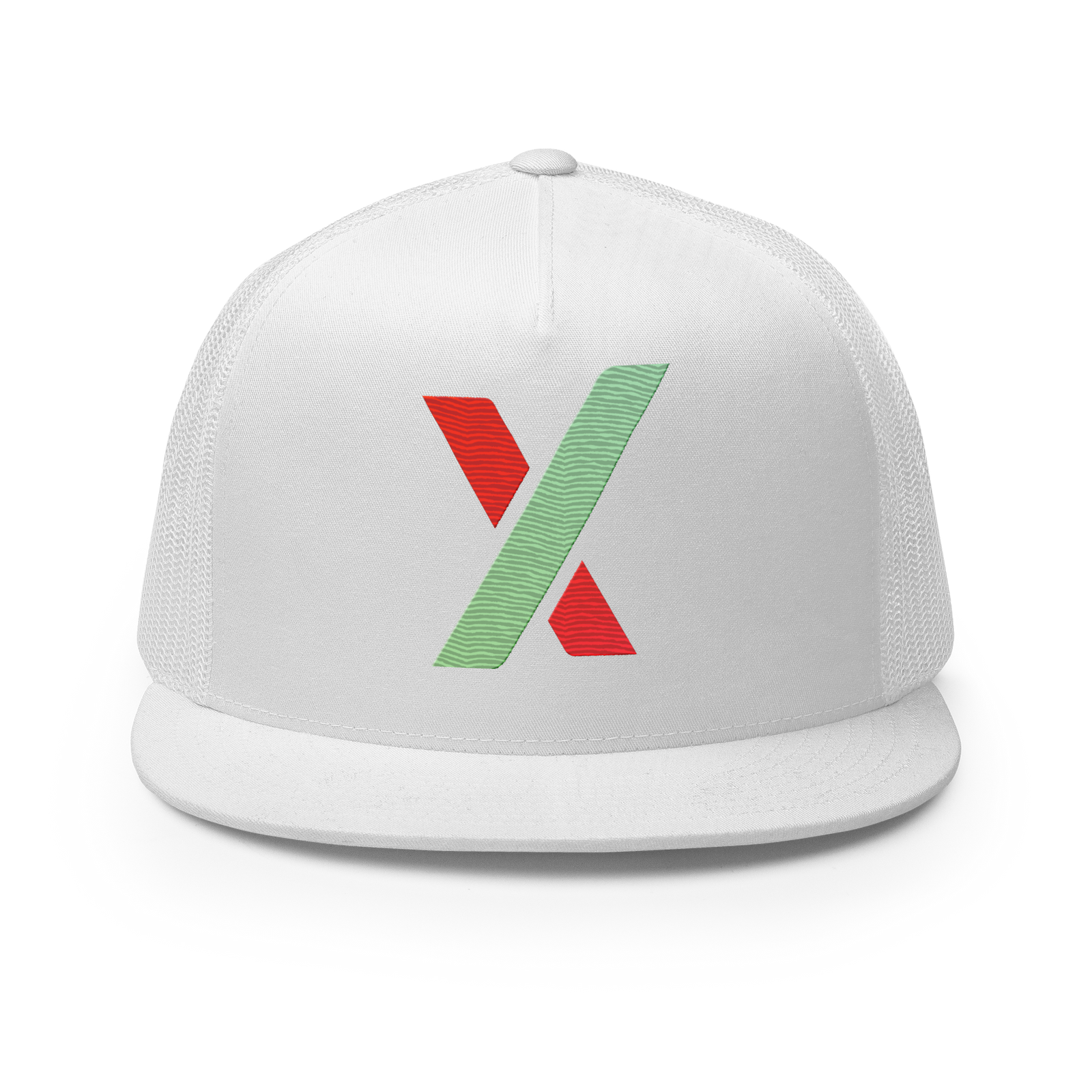 PulseX Logo - Embroidered Classic Trucker Snapback - The Pulsican Store