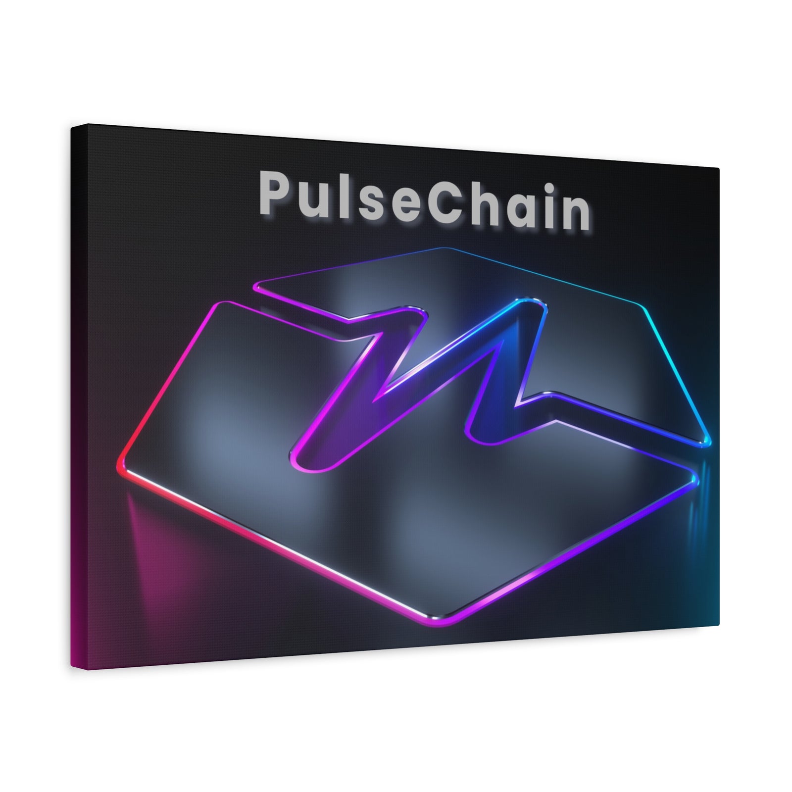 PulseChain - Premium Wall Canvas - The Pulsican Store