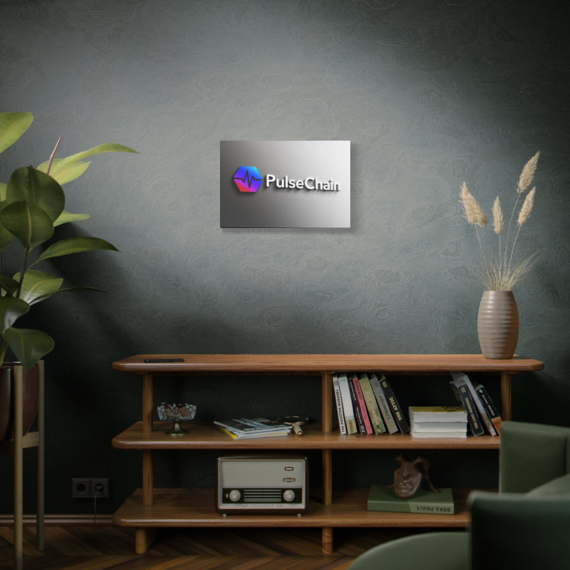 PulseChain - Premium Wall Canvas - The Pulsican Store