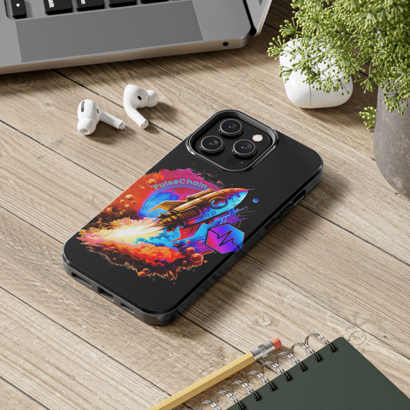 PulseChain Rocket - Tough Phone Case