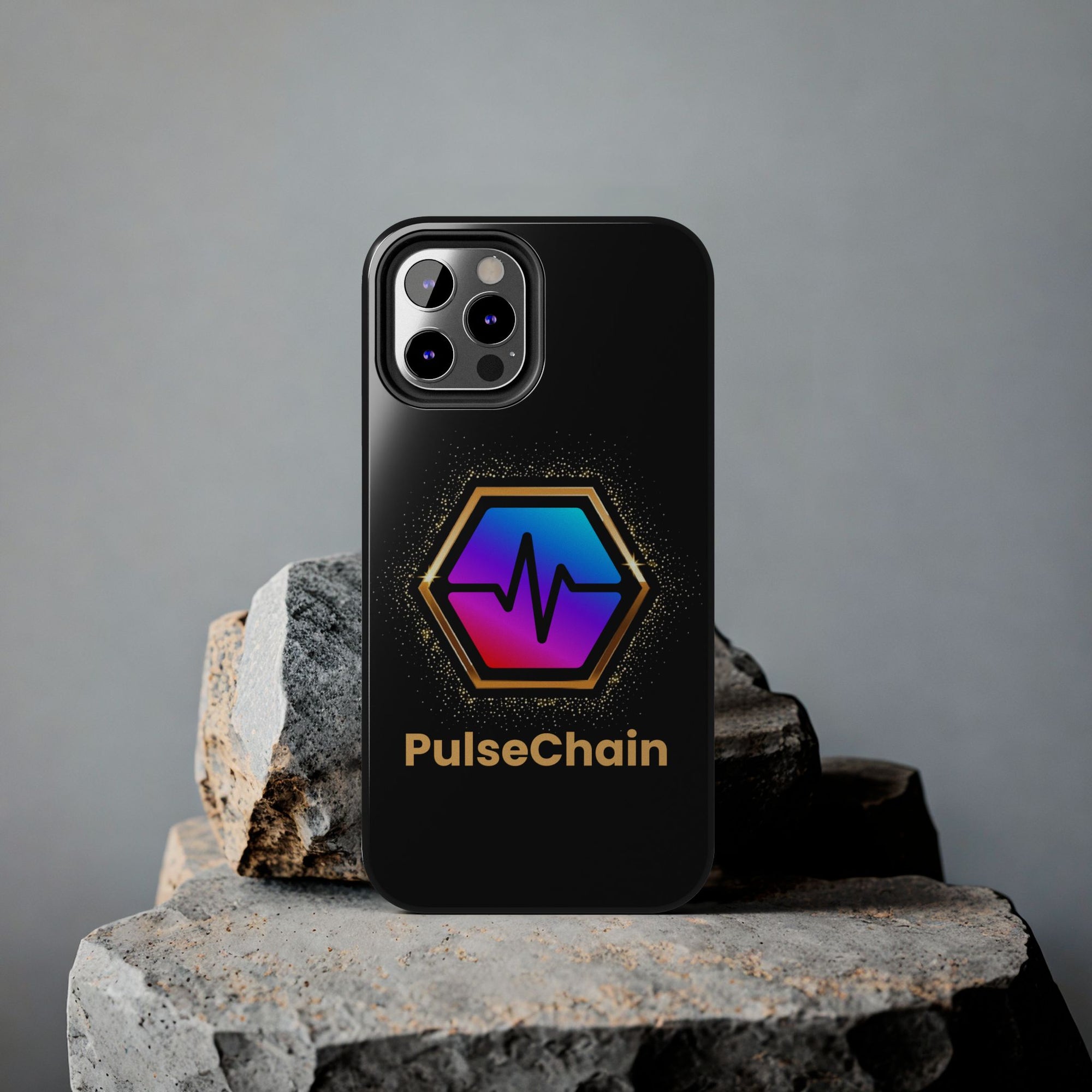 Golden PulseChain - Tough Phone Case