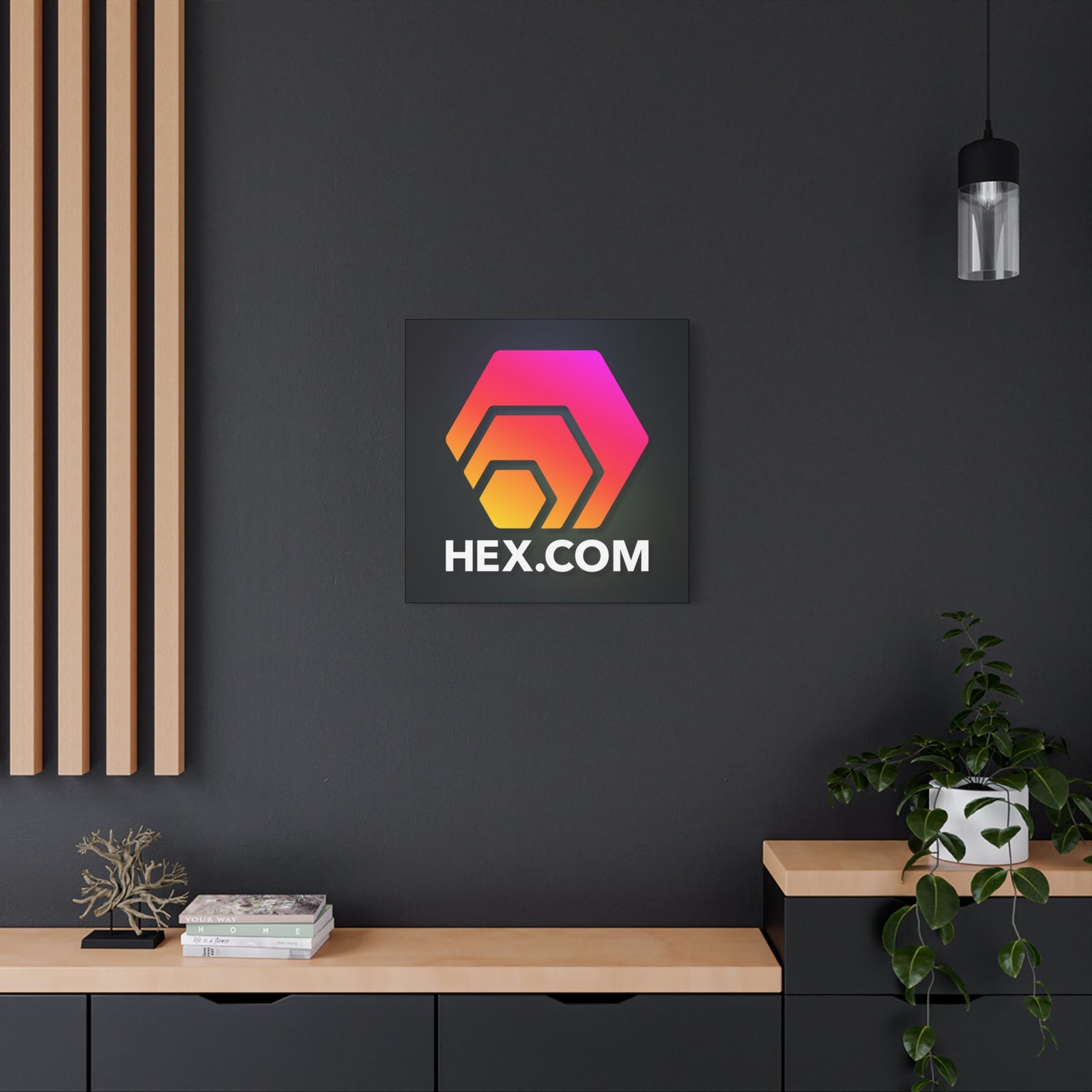 HEX - Premium Wall Canvas - The Pulsican Store