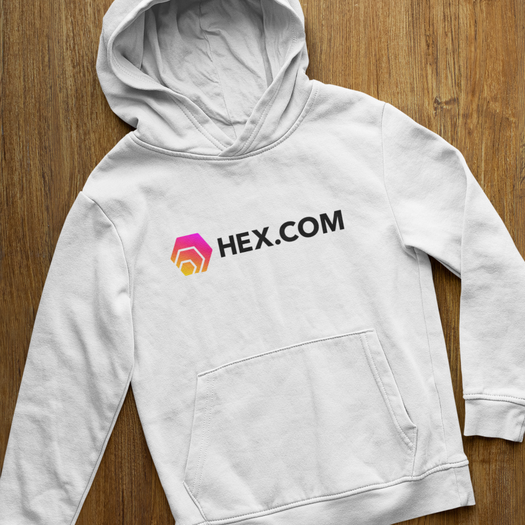 Hex - White Hoodie - The Pulsican Store