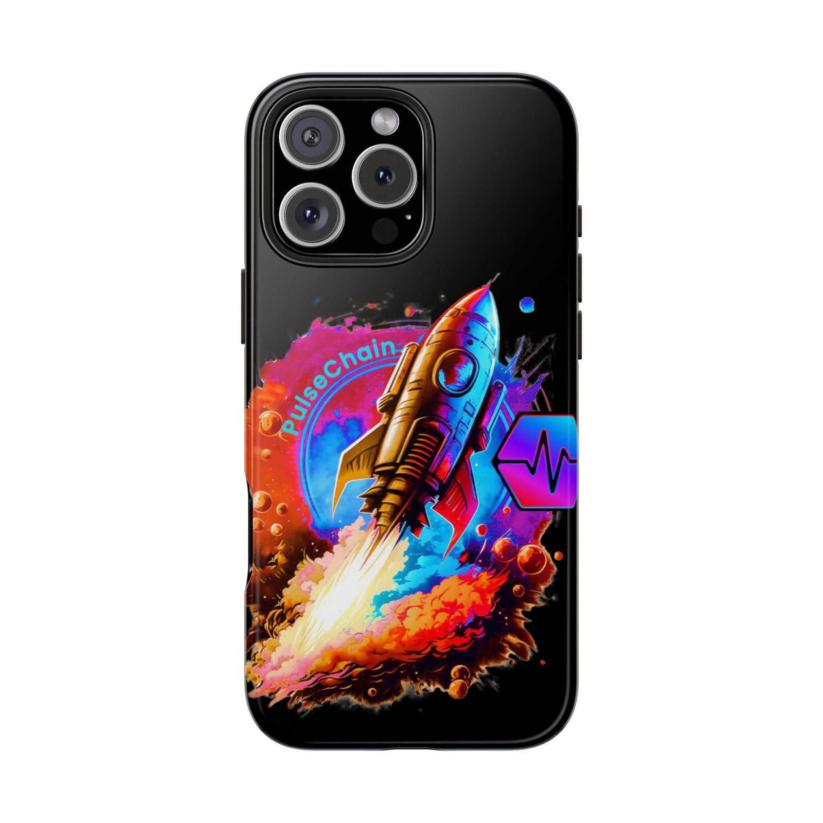 PulseChain Rocket - Tough Phone Case