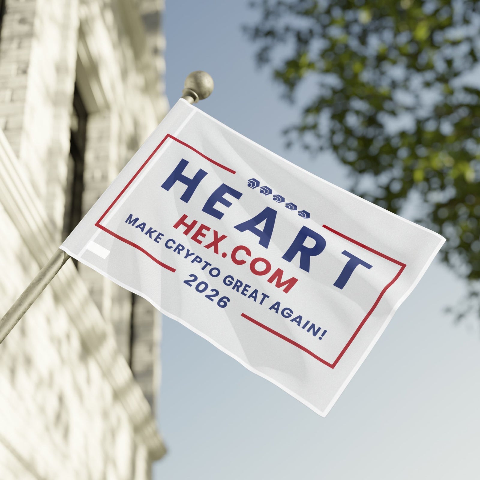 Heart MCGA - Flag