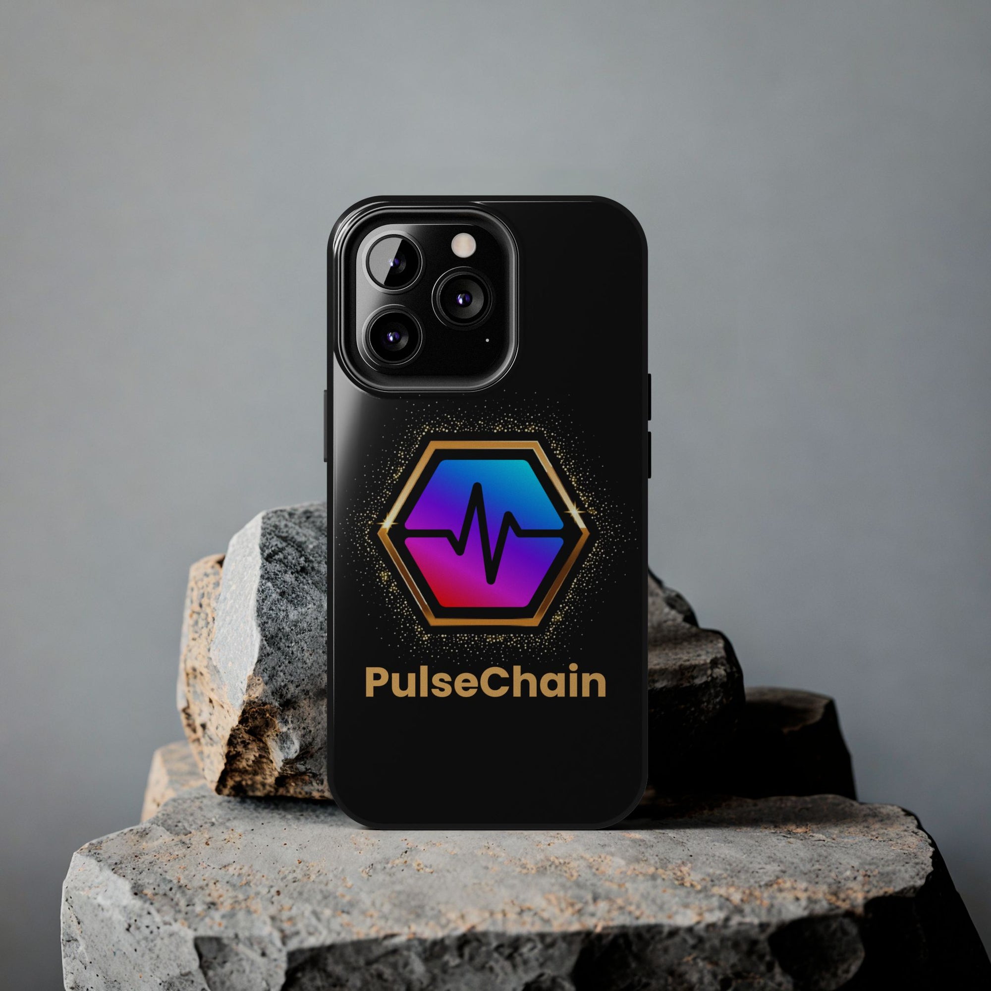 Golden PulseChain - Tough Phone Case