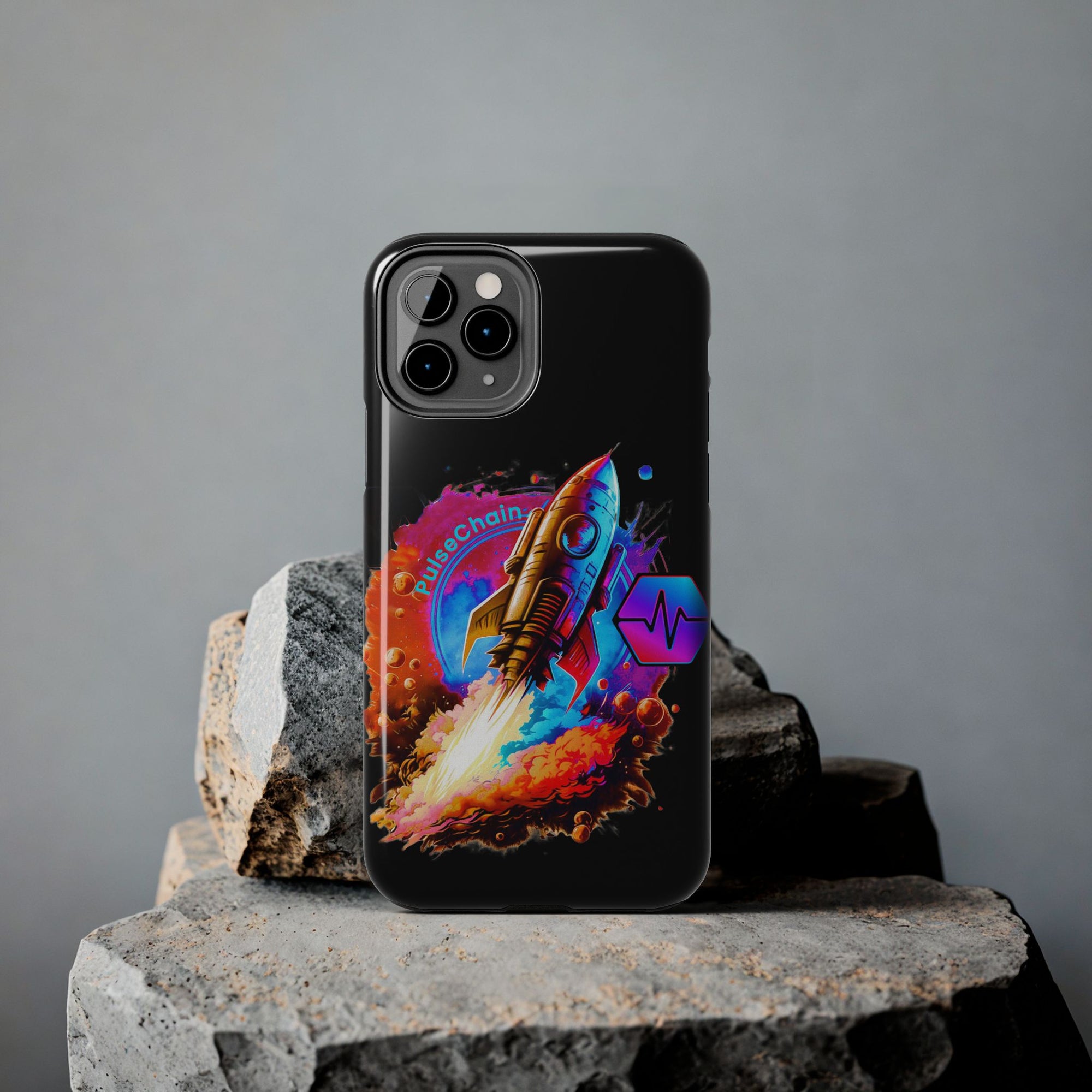 PulseChain Rocket - Tough Phone Case