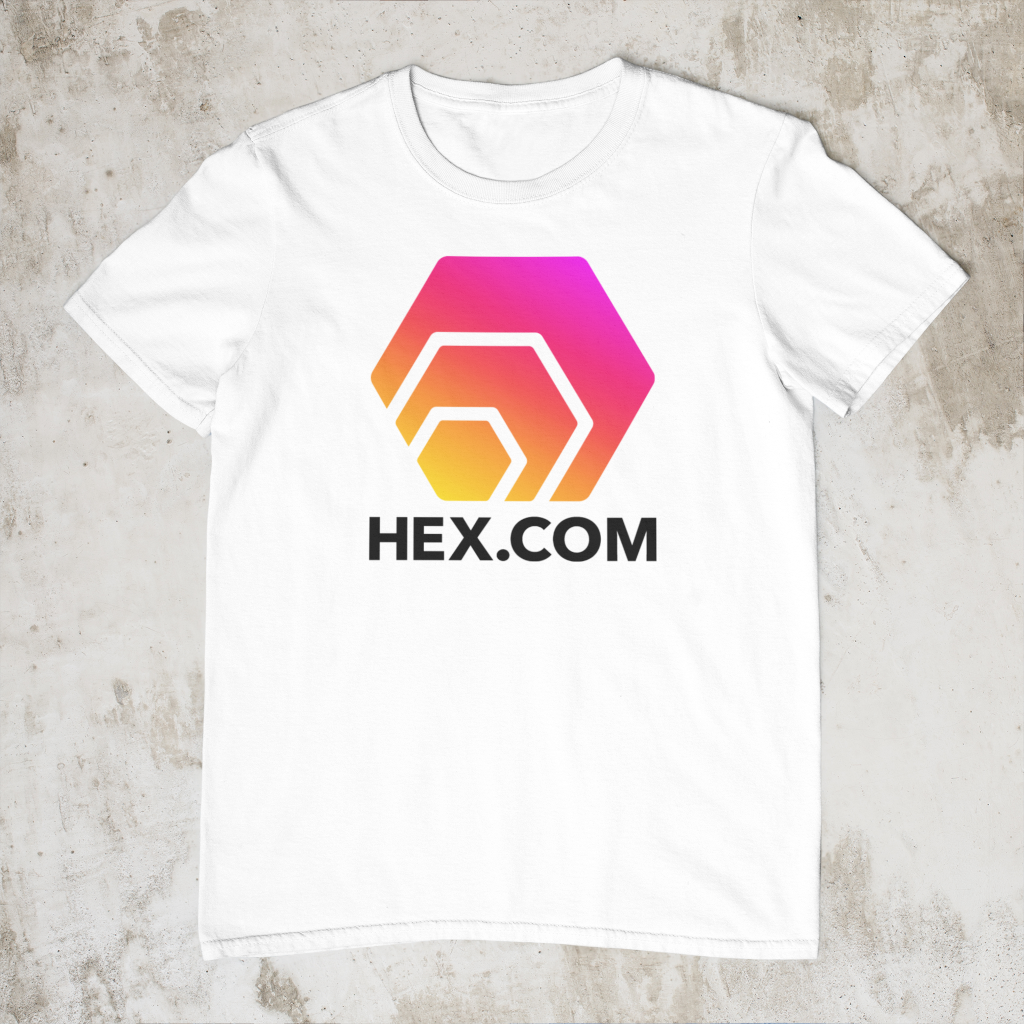 Hex.Com - White T Shirt - The Pulsican Store