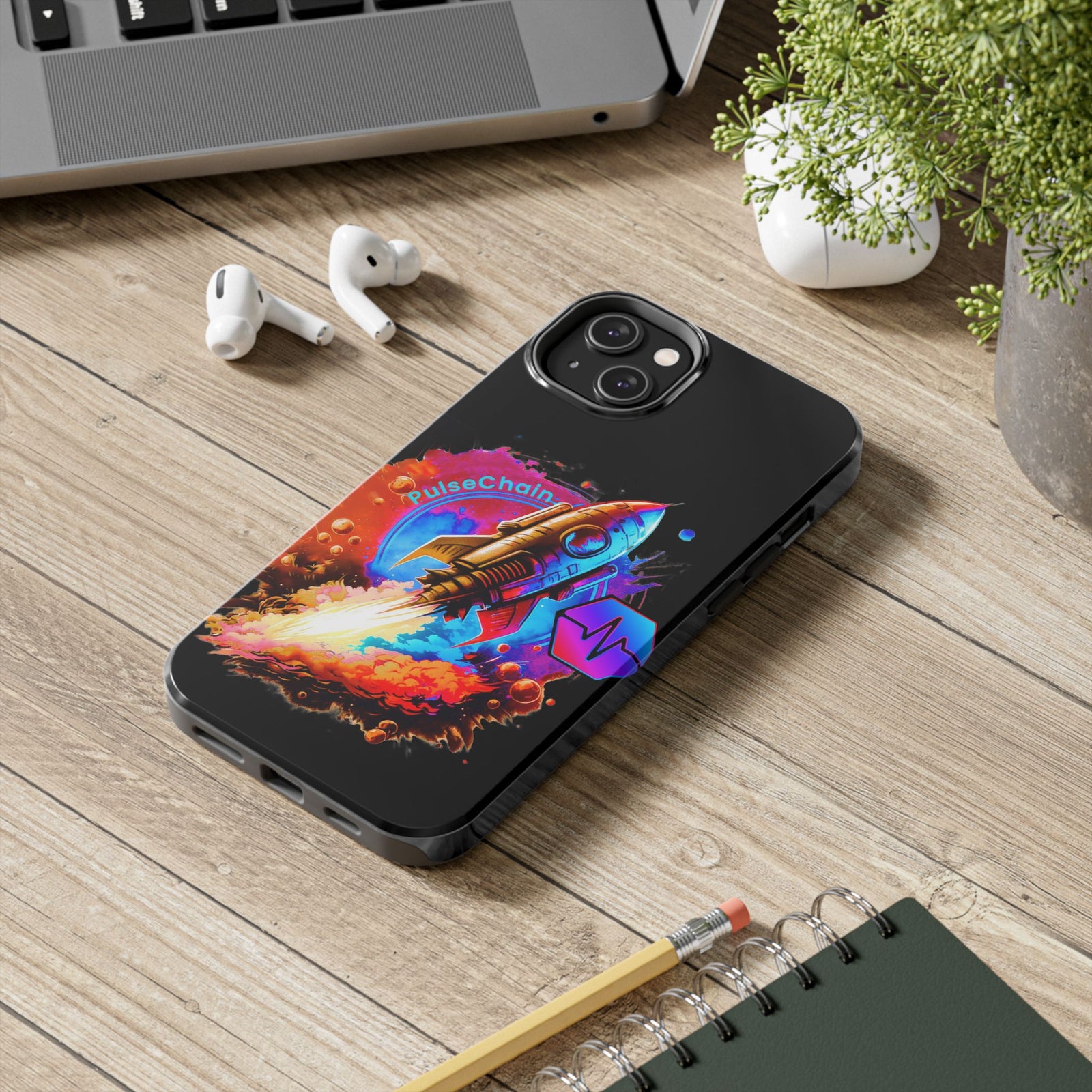 PulseChain Rocket - Tough Phone Case