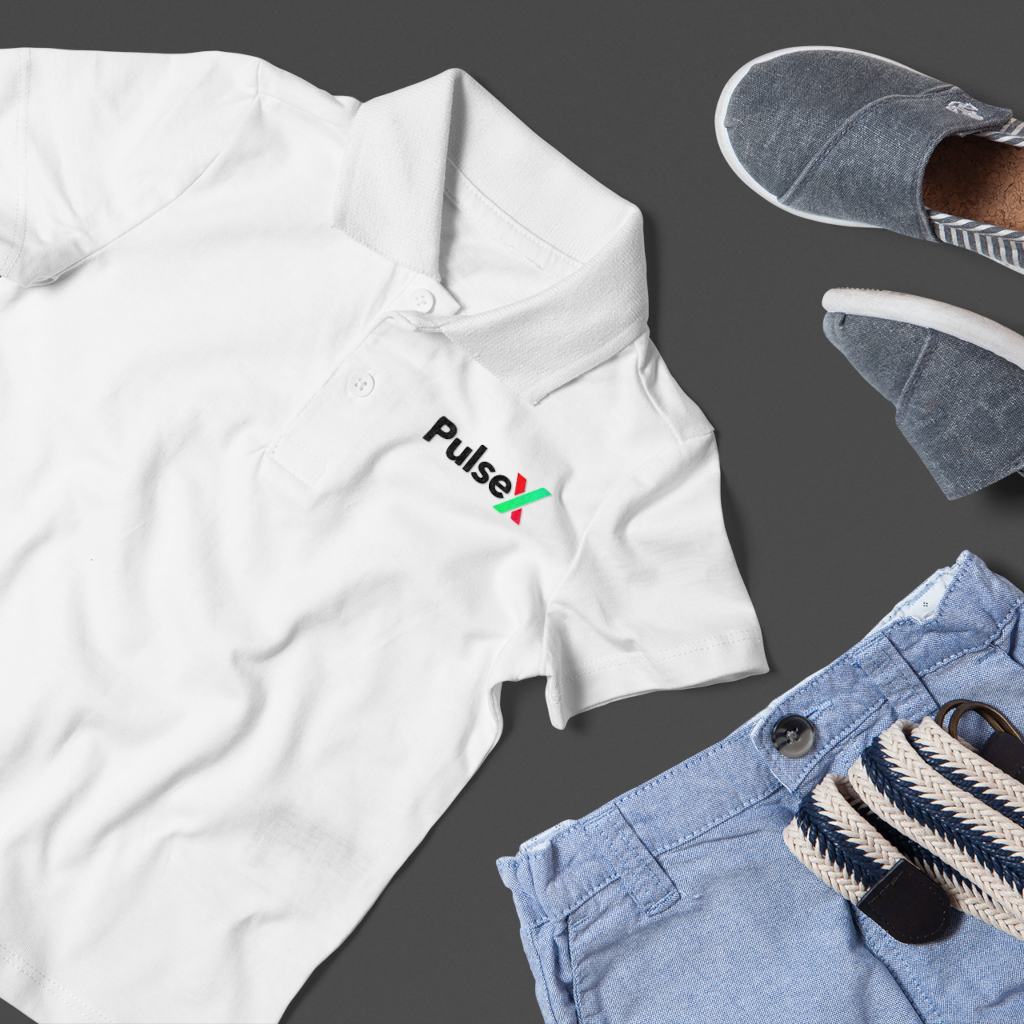 PulseX - White Polo Shirt - The Pulsican Store