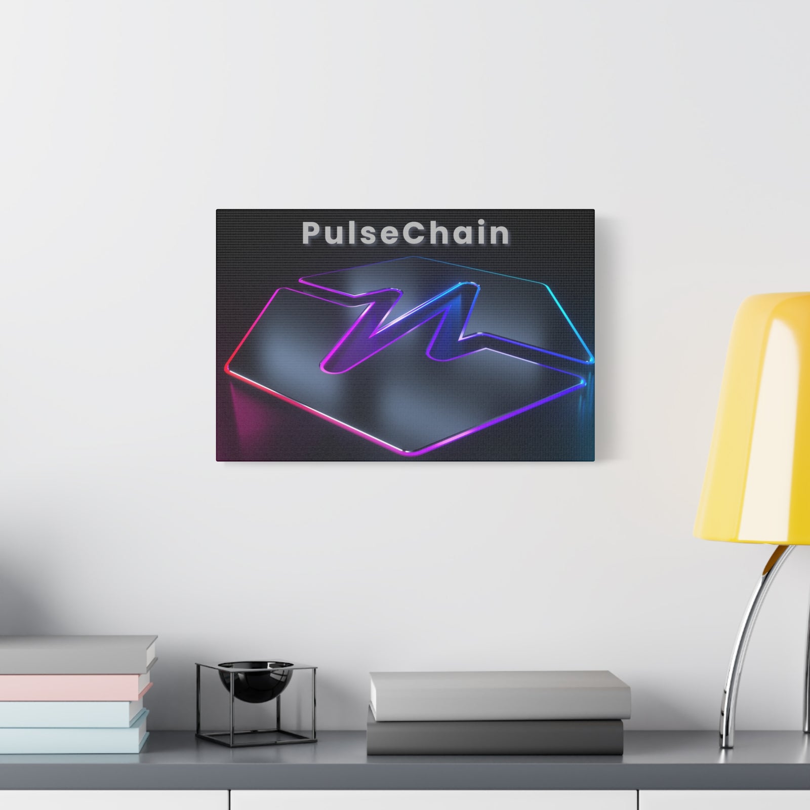 PulseChain - Premium Wall Canvas - The Pulsican Store