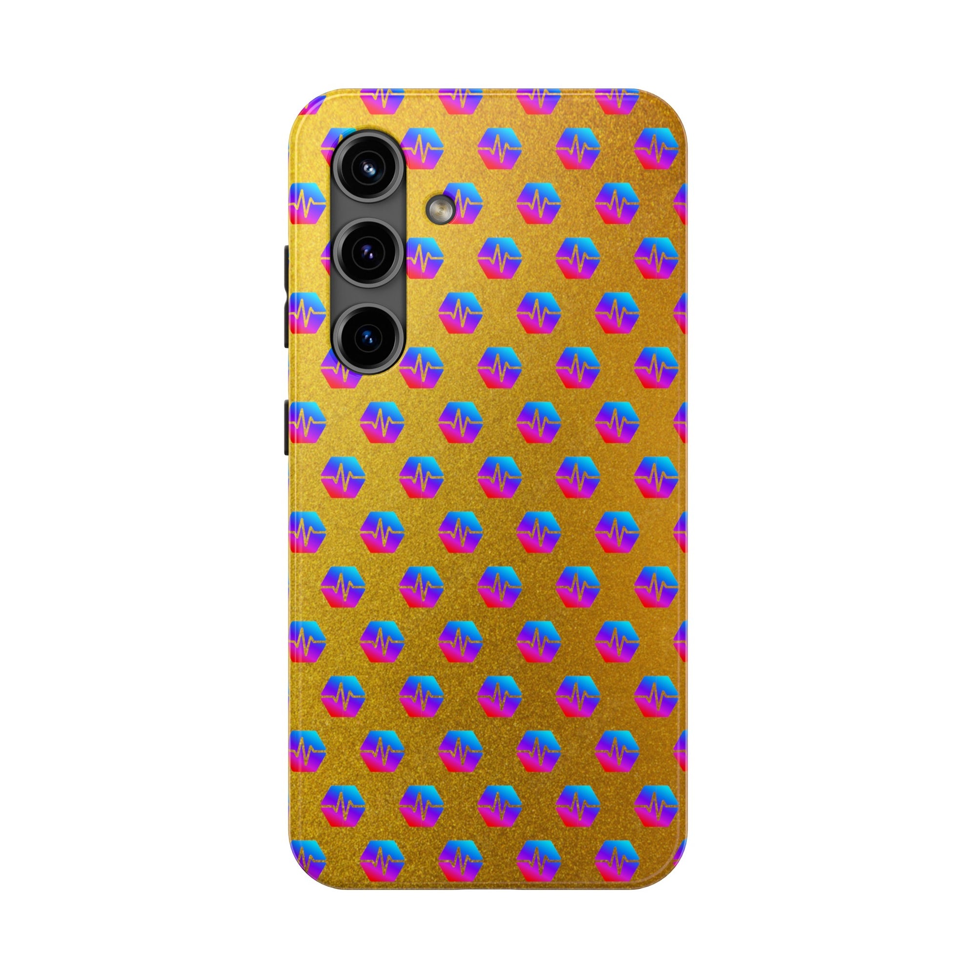 Golden PulseChain - Tough Phone Case