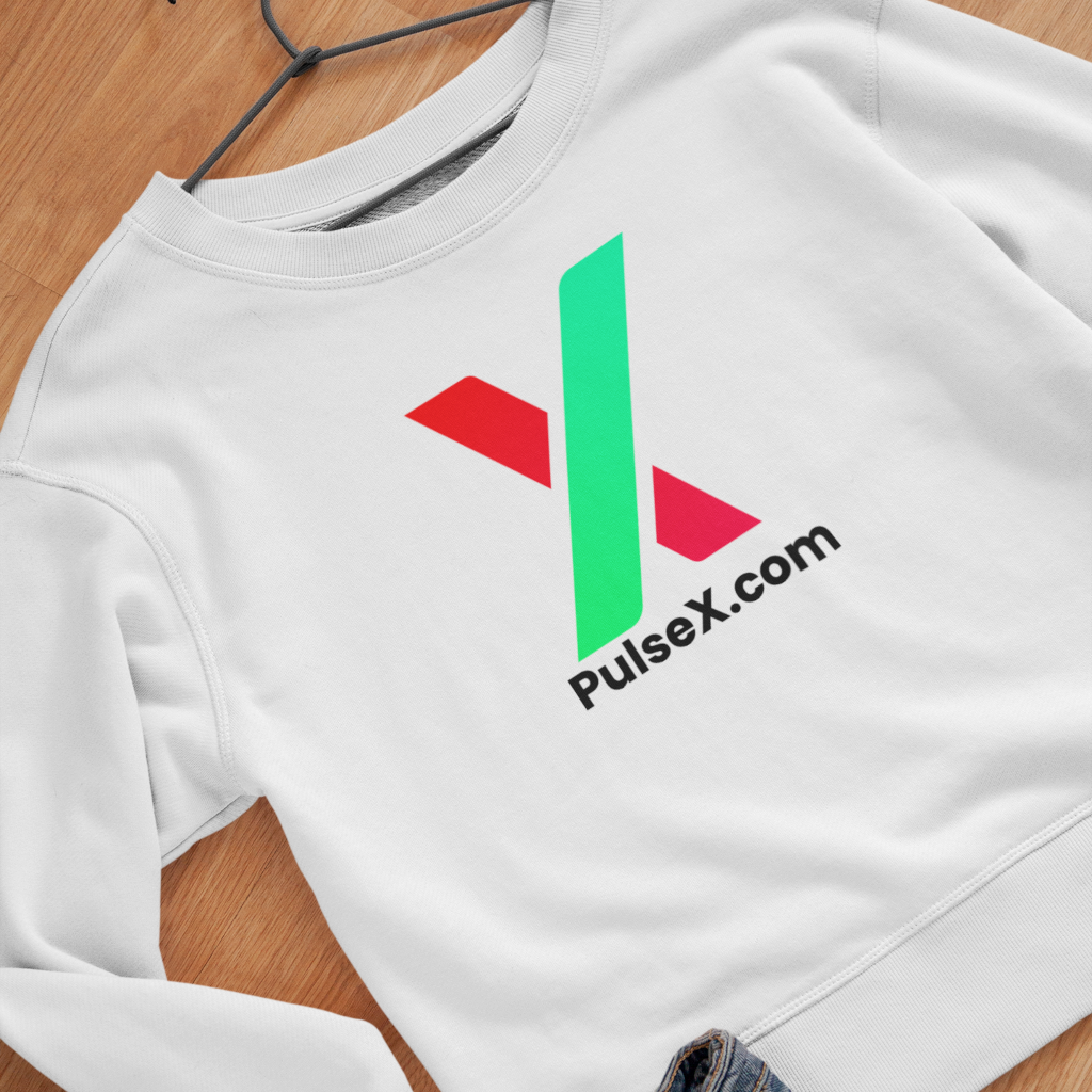 Pulsex.Com - White Sweatshirt - The Pulsican Store