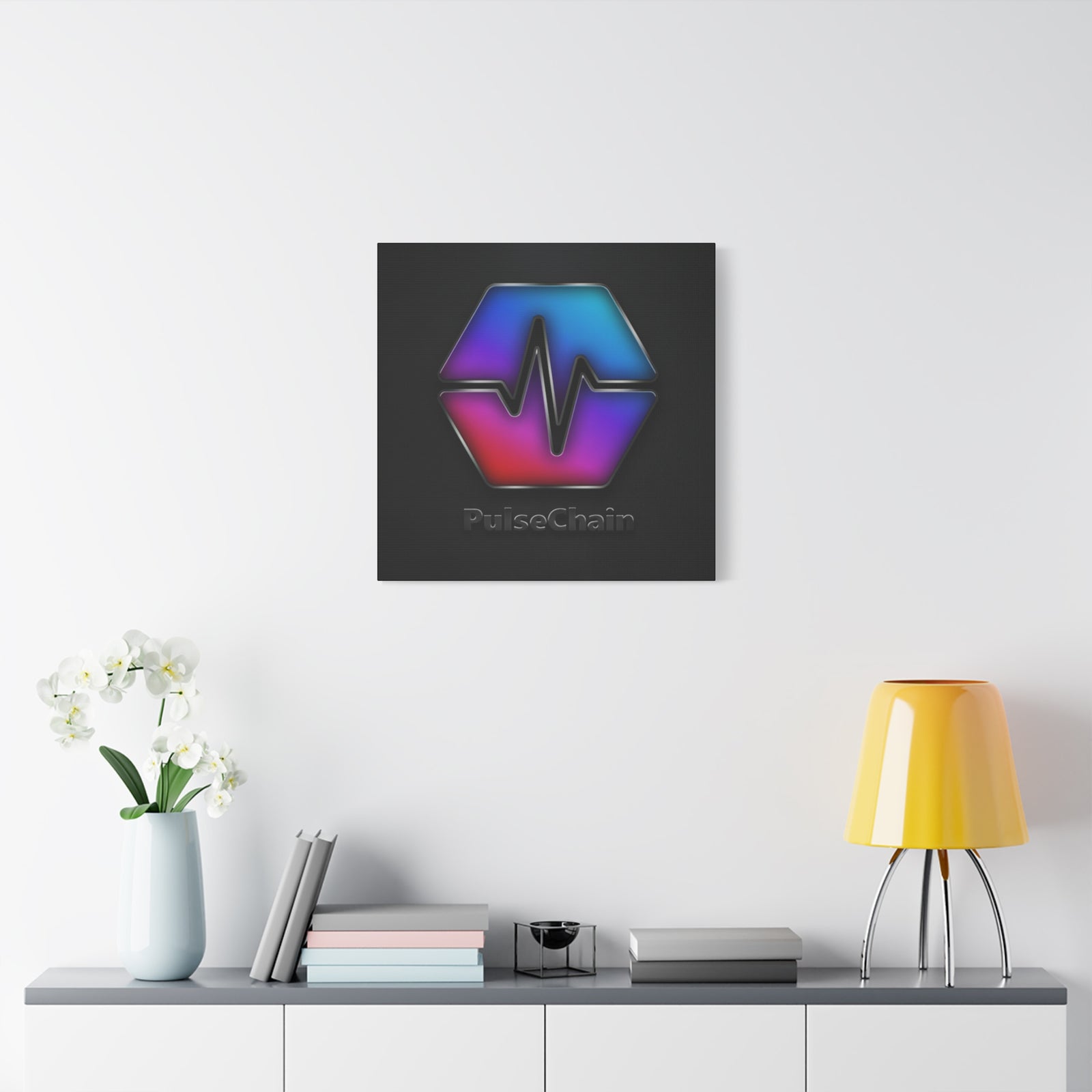 PulseChain - Premium Wall Canvas - The Pulsican Store
