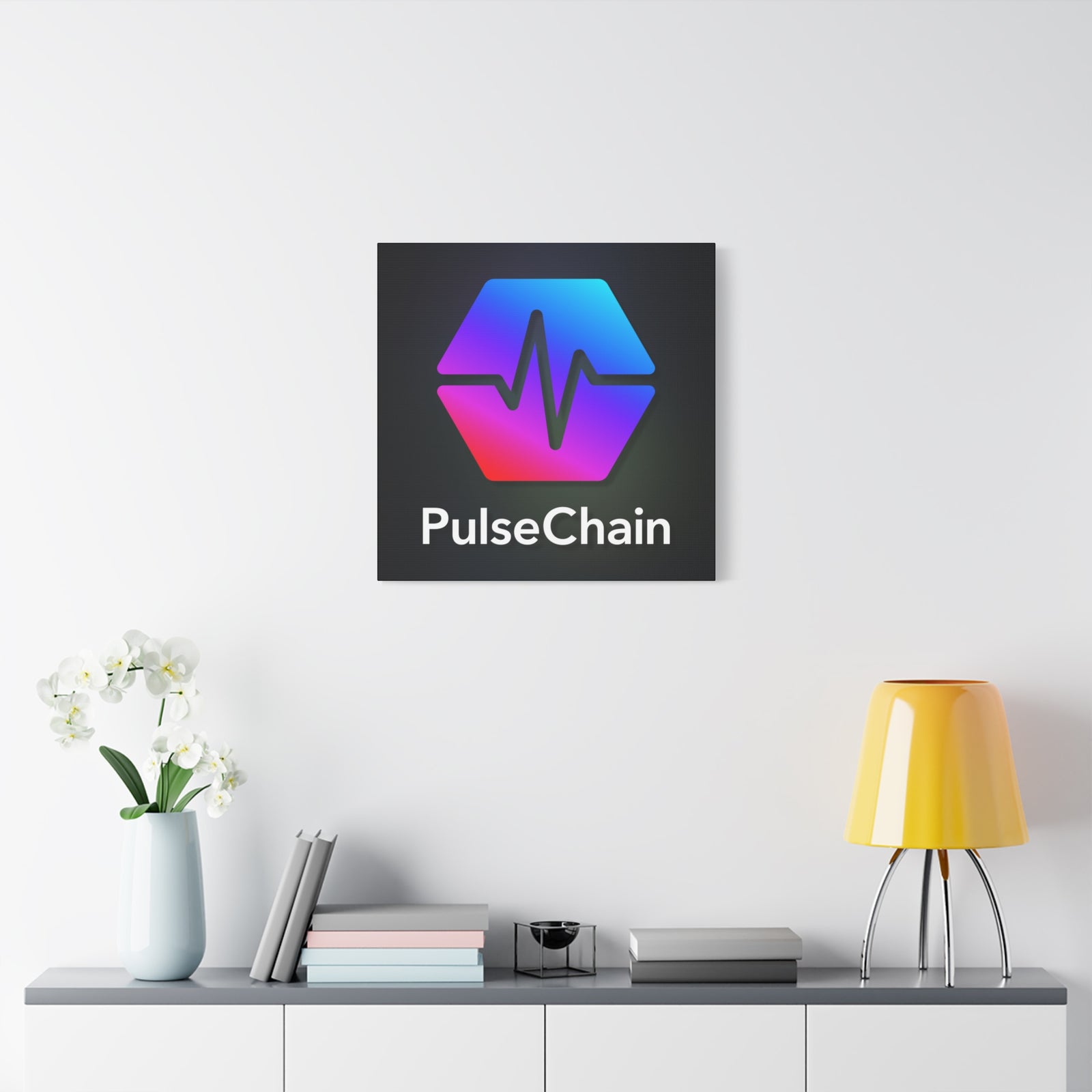 PulseChain - Premium Wall Canvas - The Pulsican Store