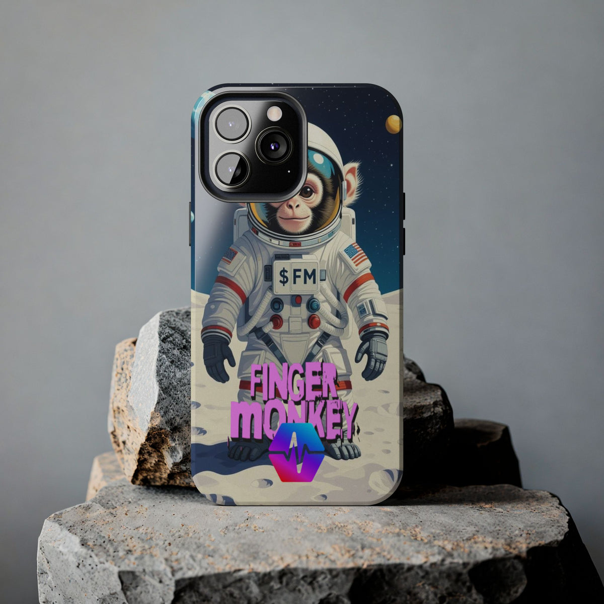 Finger Monkey - Tough Phone Case