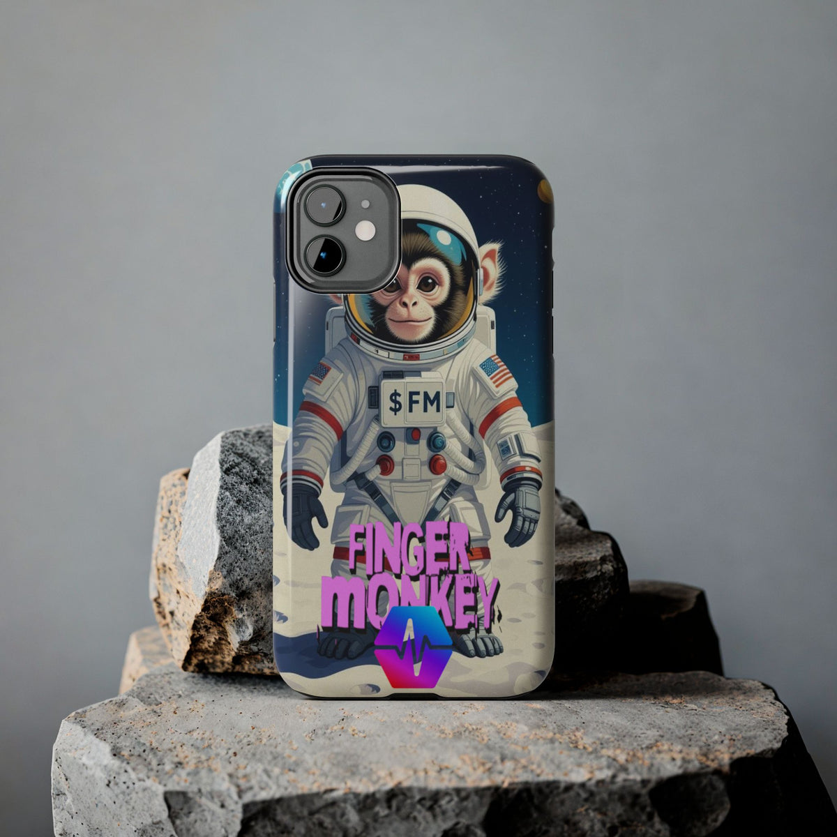 Finger Monkey - Tough Phone Case