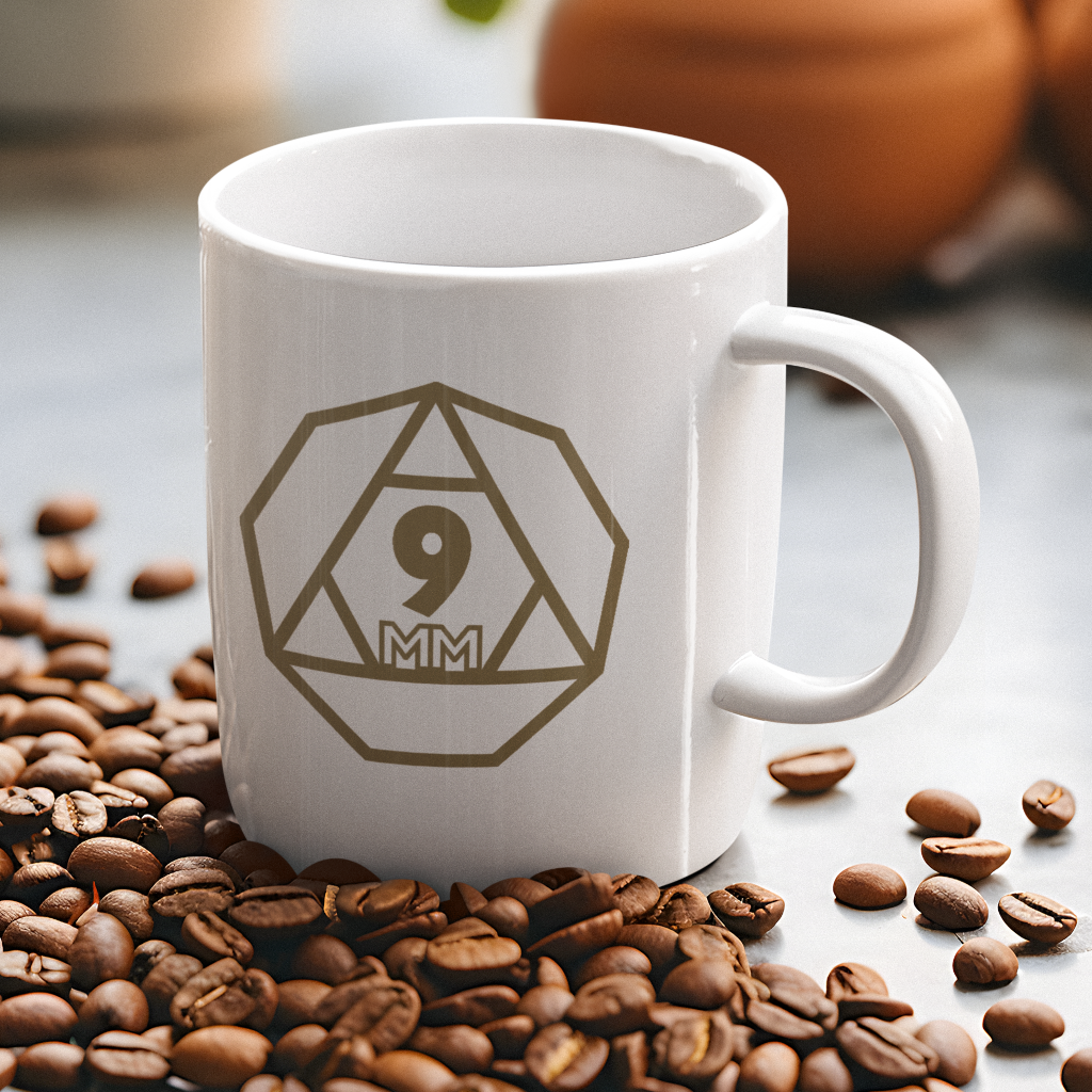 9MM - White Mug