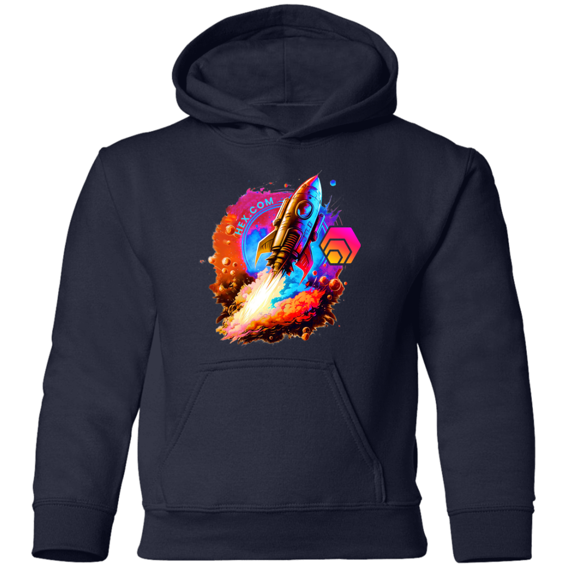 Hex Rocket - Youth Hoodie - The Pulsican Store