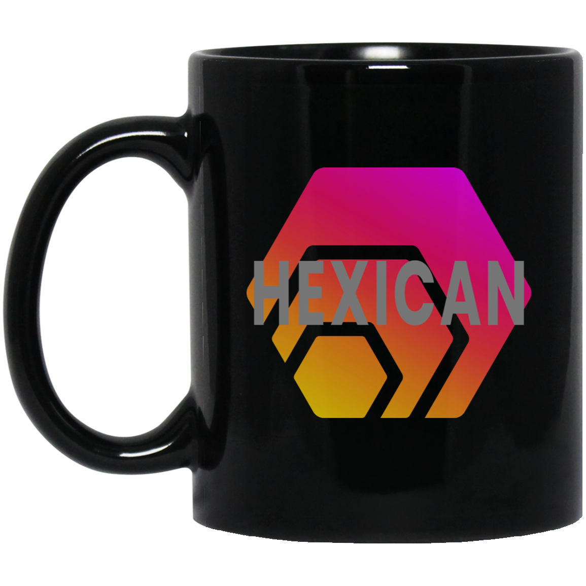 Hexican - Black Mug - The Pulsican Store
