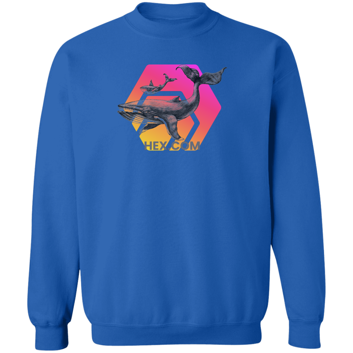 Hex Whale - Sweatshirt - The Pulsican Store