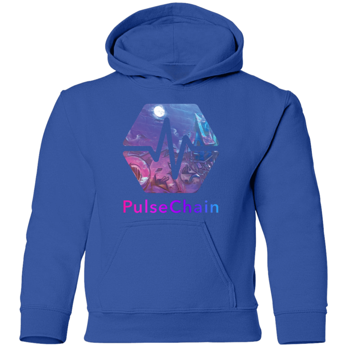 PulseChain Graffiti - Youth Hoodie - The Pulsican Store