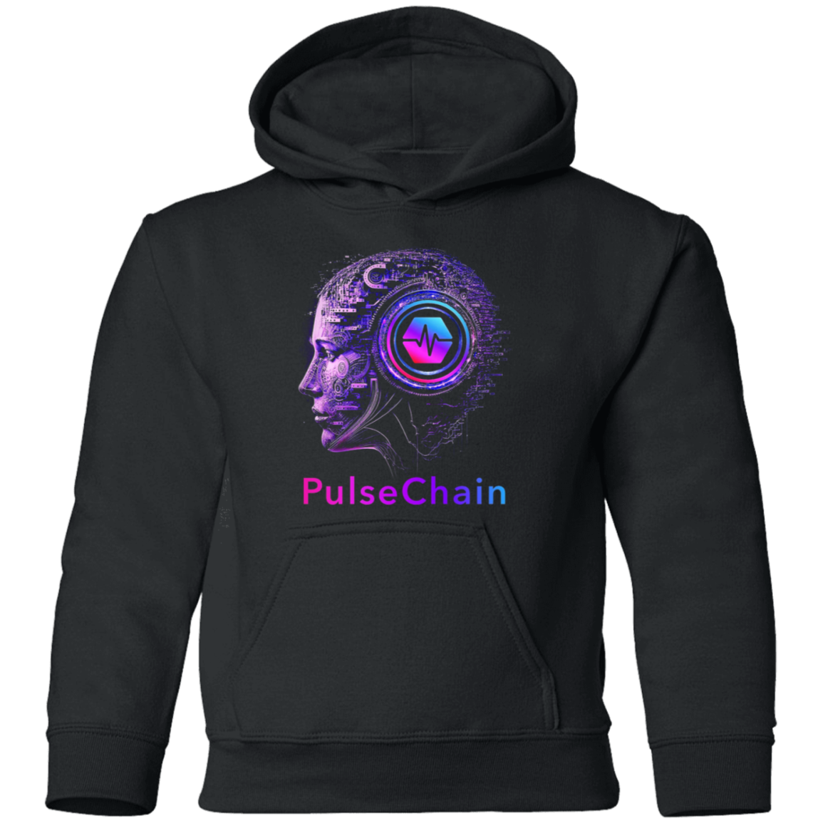 Think PulseChain - Youth Hoodie - The Pulsican Store