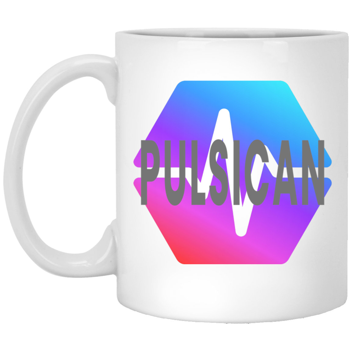 Pulsican - White Mug - The Pulsican Store