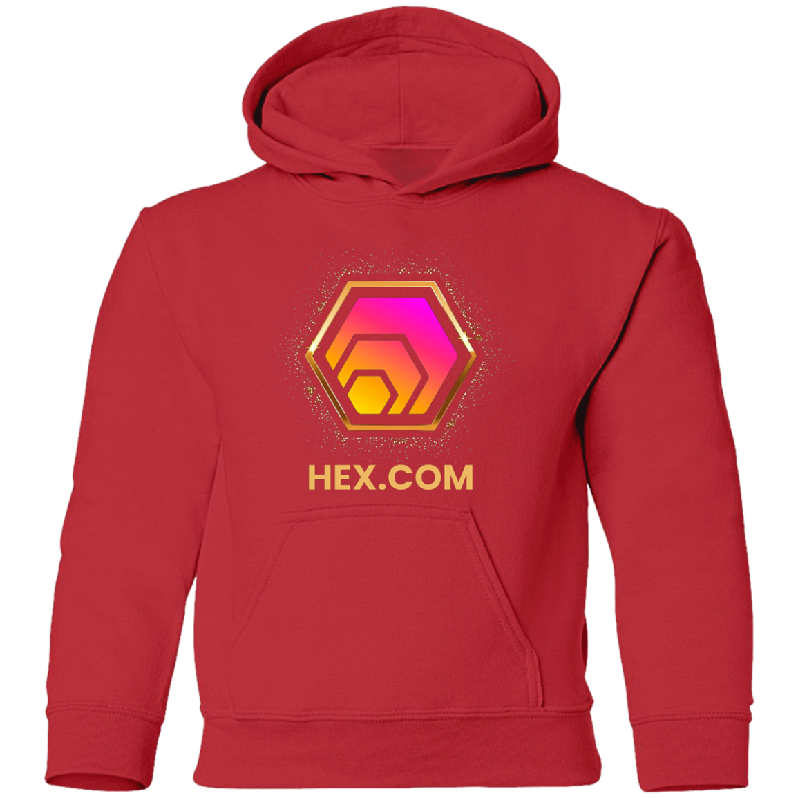 Golden Hex- Youth Hoodie - The Pulsican Store