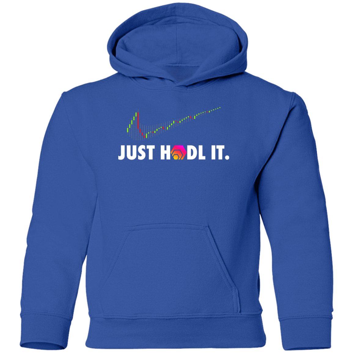 Just HODL It Hex - Youth Hoodie