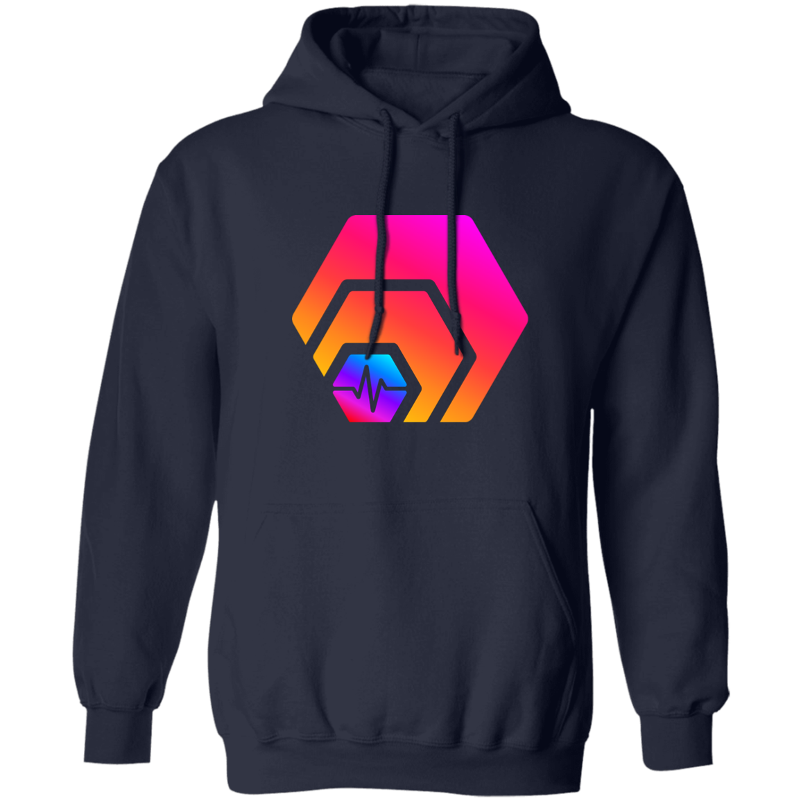 Hex With Pulse Logo - Hoodie