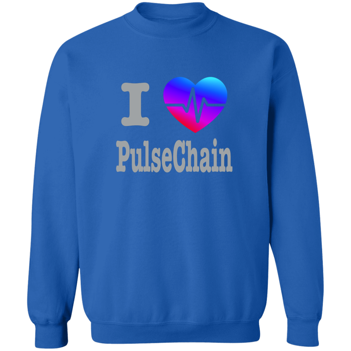 I Love PulseChain - Sweatshirt - The Pulsican Store