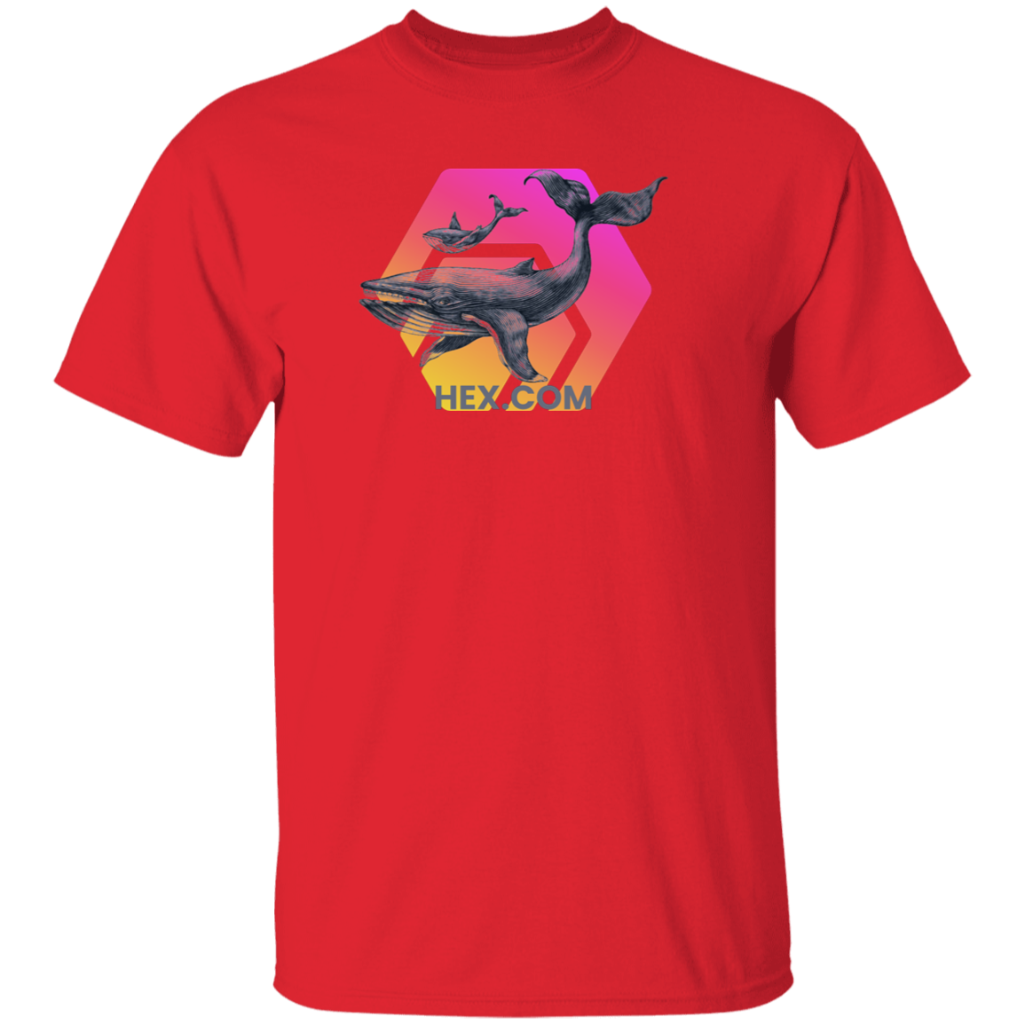 Hex Whale - T Shirt