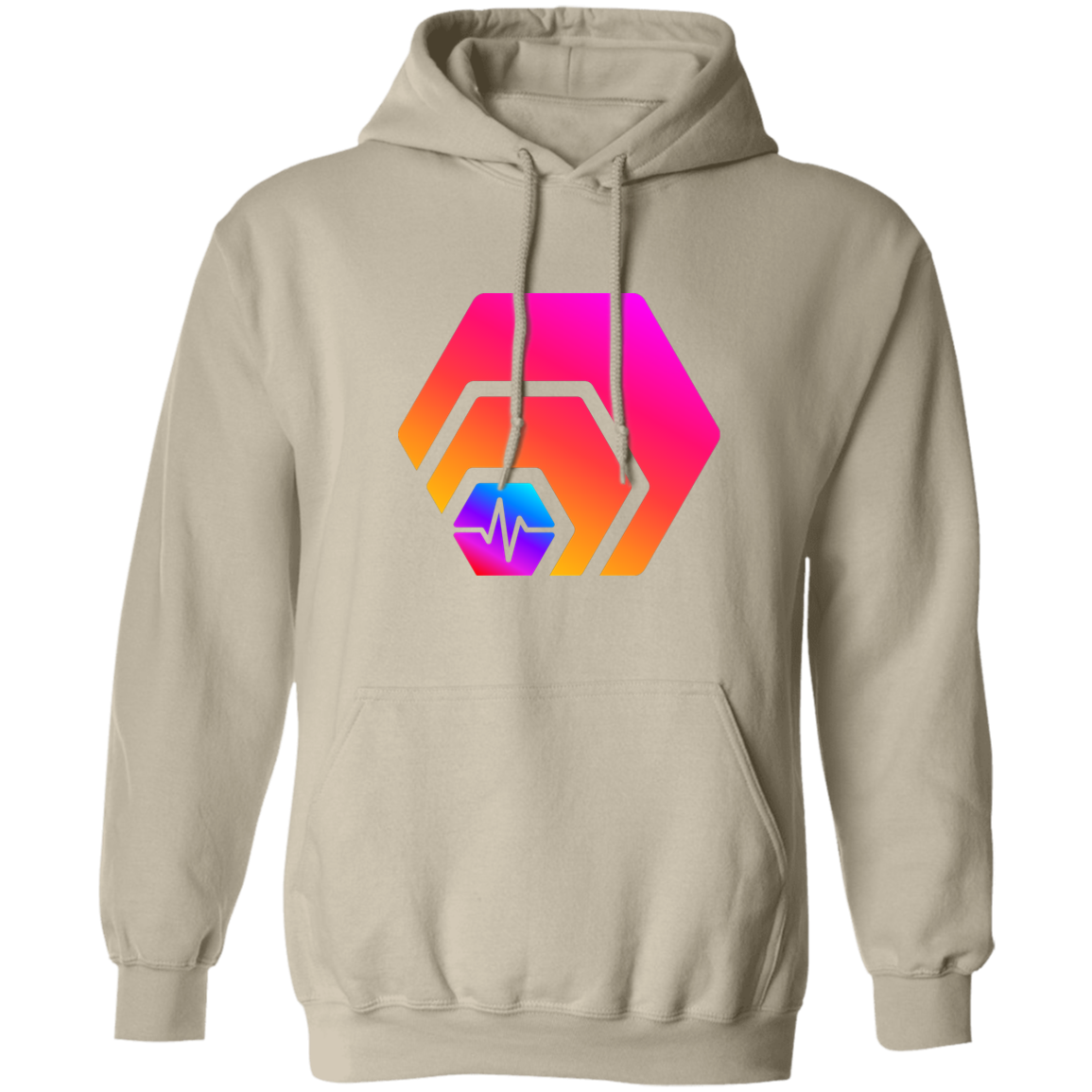 Hex With Pulse Logo - Hoodie