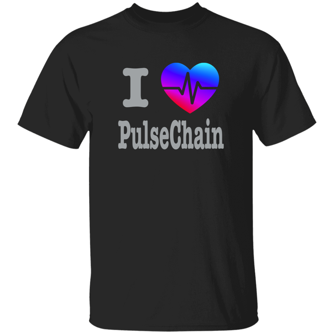 I Love PulseChain - T Shirt - The Pulsican Store