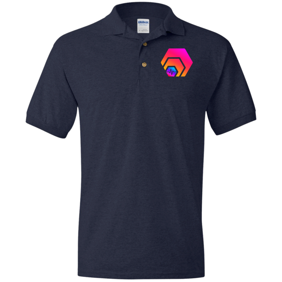 Hex With Pulse Logo - Polo Shirt - The Pulsican Store
