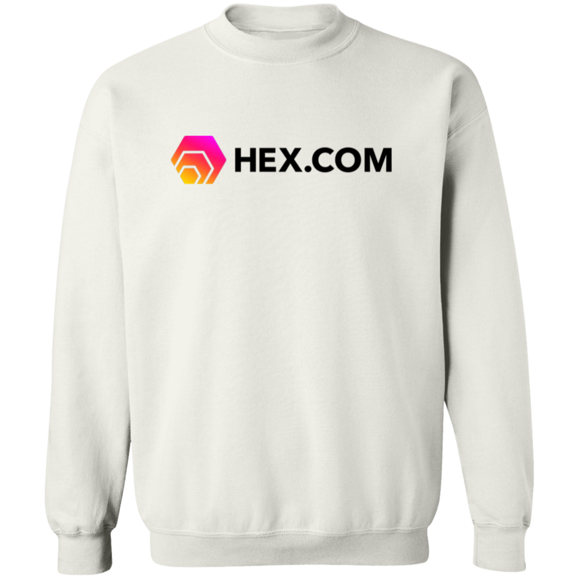Hex.Com - White Sweatshirt - The Pulsican Store
