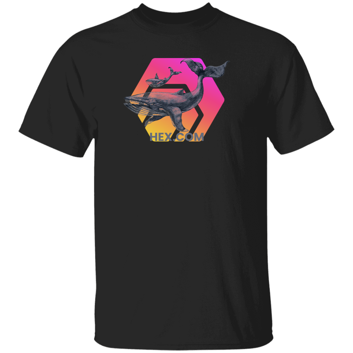 Hex Whale - T Shirt - The Pulsican Store