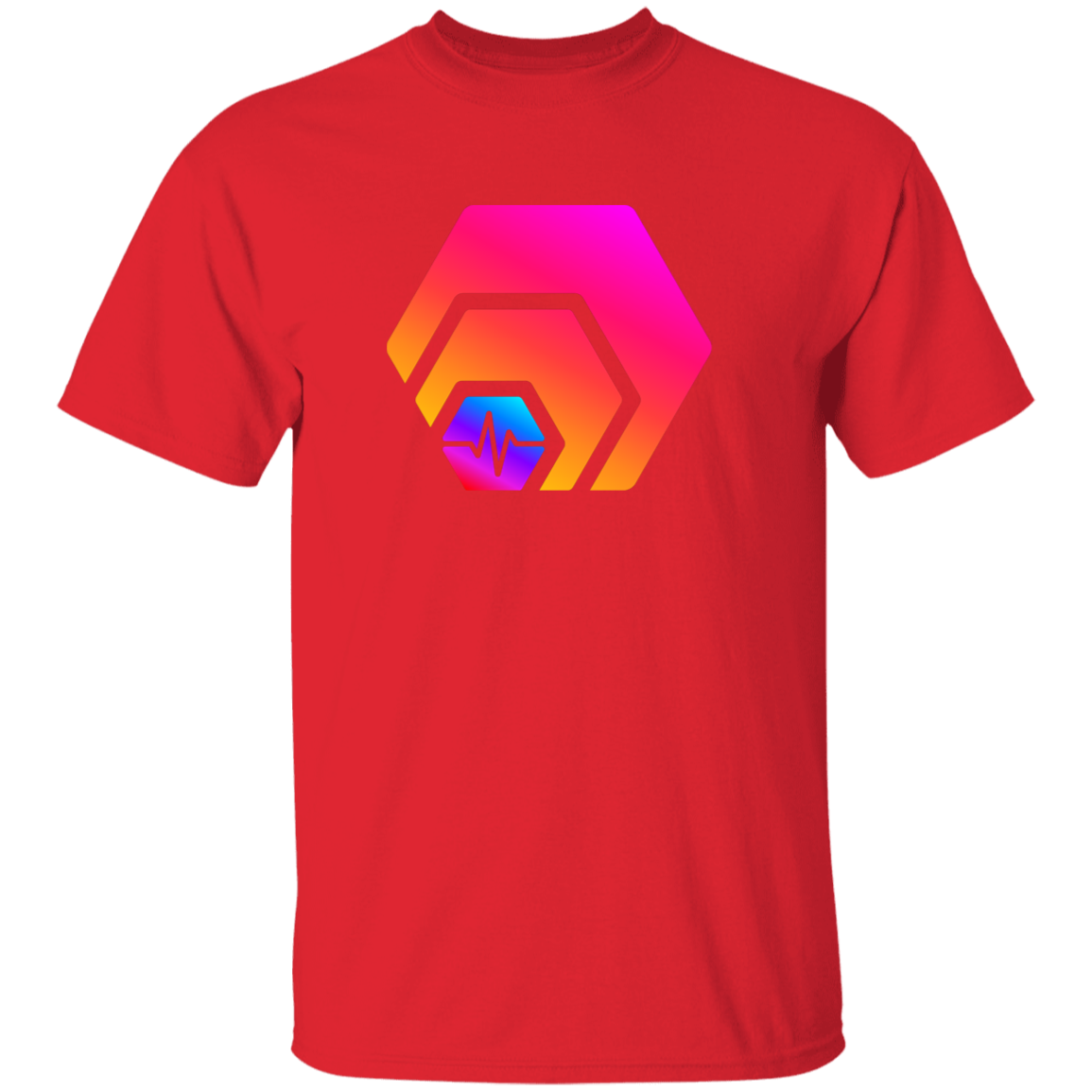 Hex With Pulse Logo - T Shirt