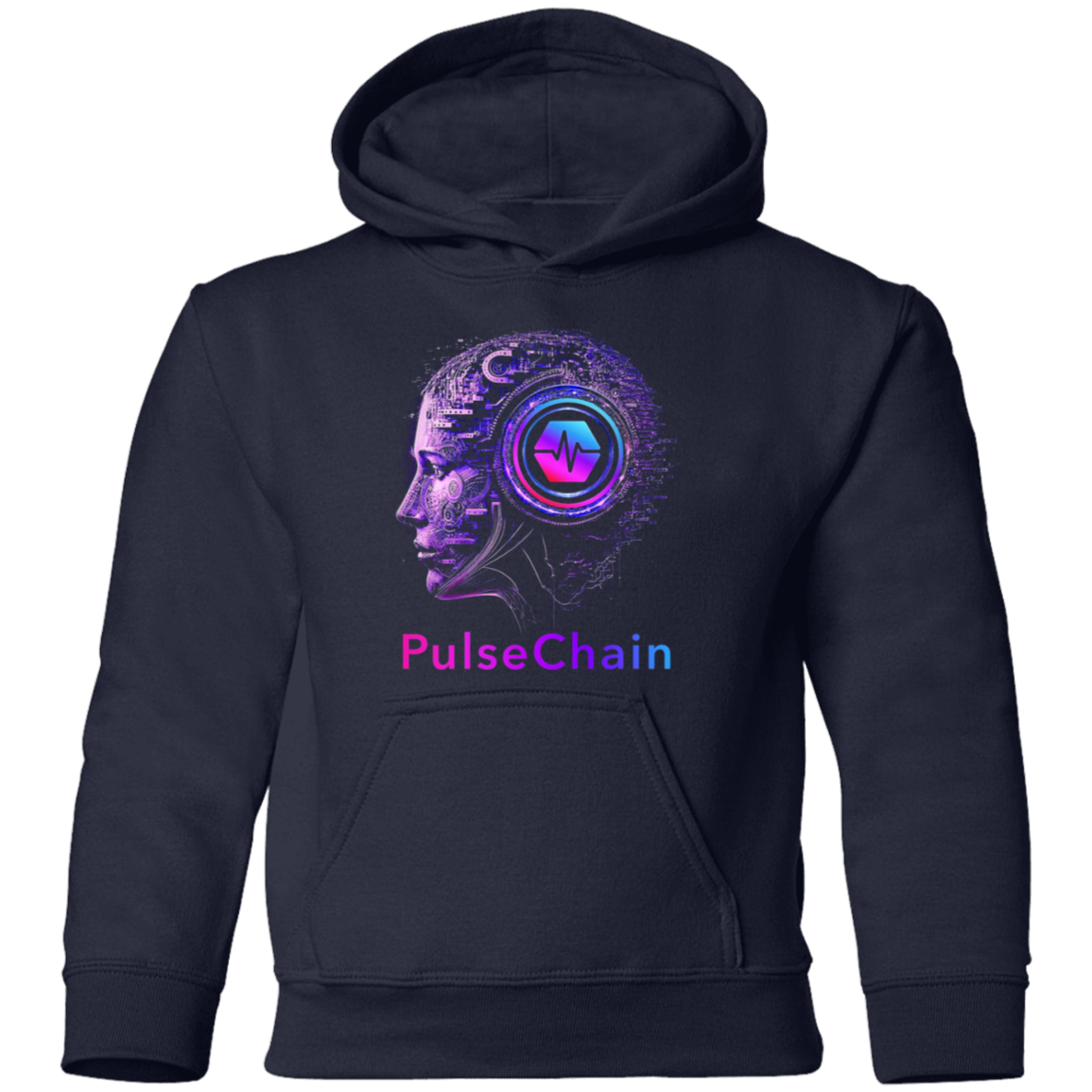Think PulseChain - Youth Hoodie - The Pulsican Store