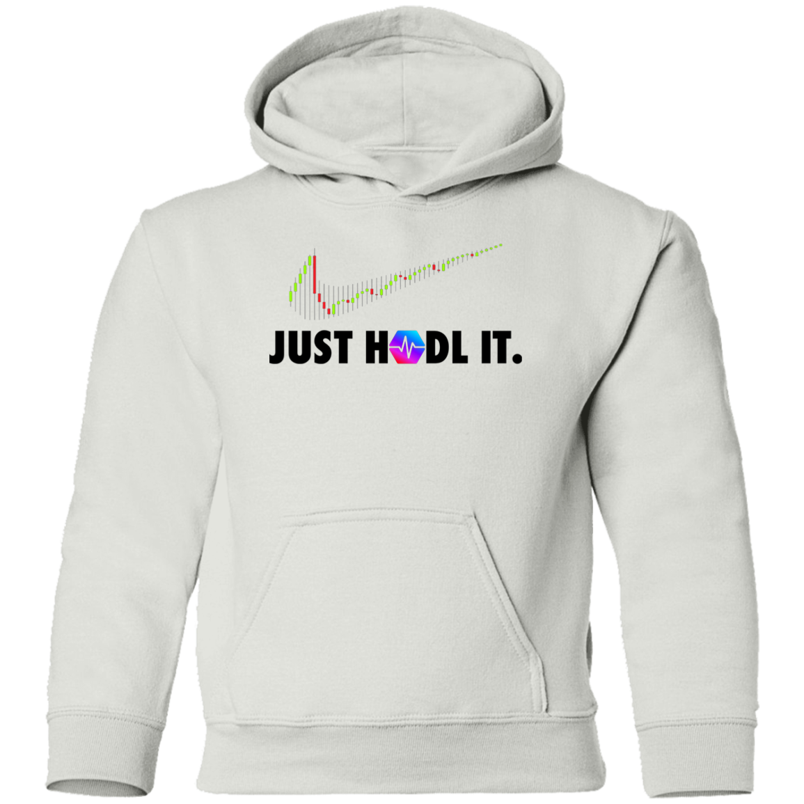 Just HODL It Pulse - Youth Hoodie - The Pulsican Store