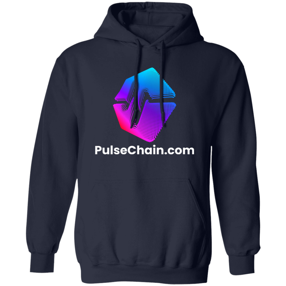 PulseChain.Com Logo - Hoodie - The Pulsican Store