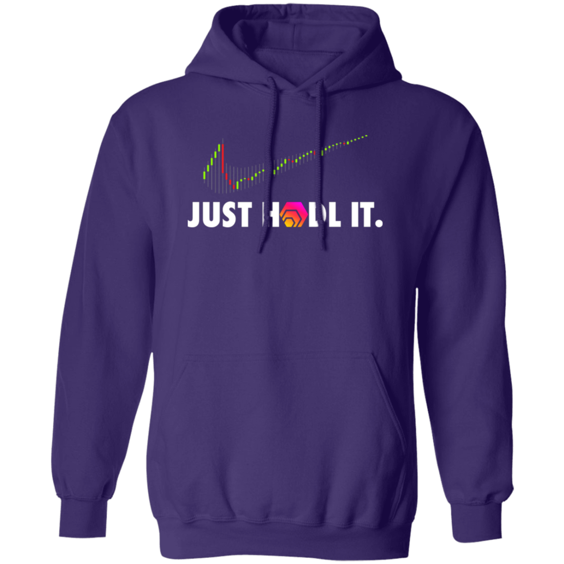 Just HODL It Hex - Hoodie