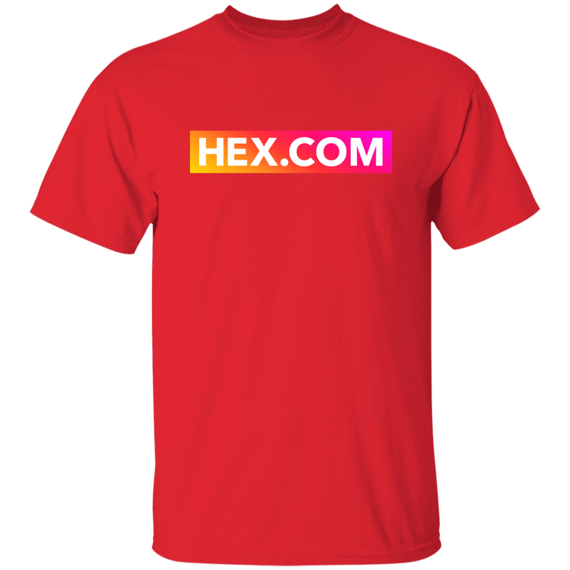 Hex.Com Block Gradient - T Shirt - The Pulsican Store