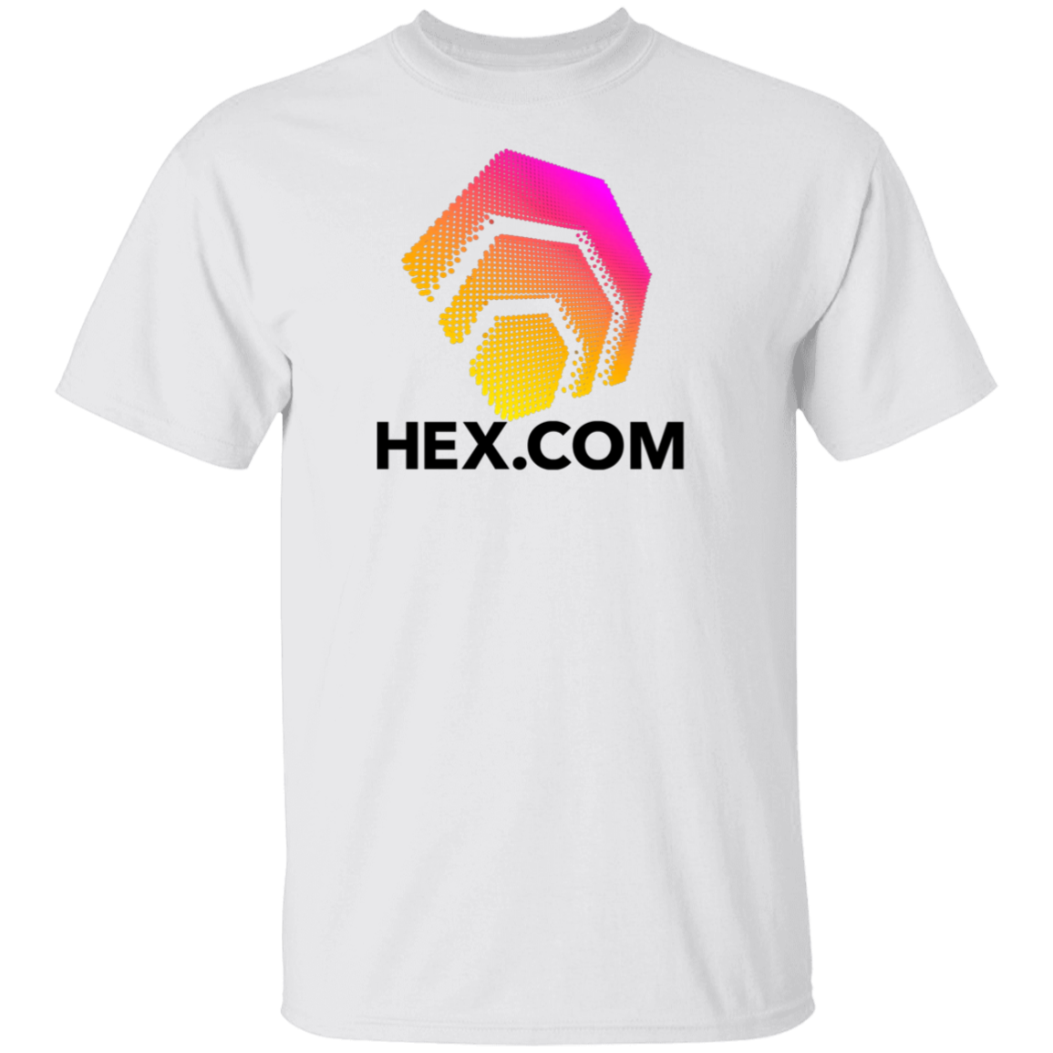 Hex.Com Logo - White T Shirt